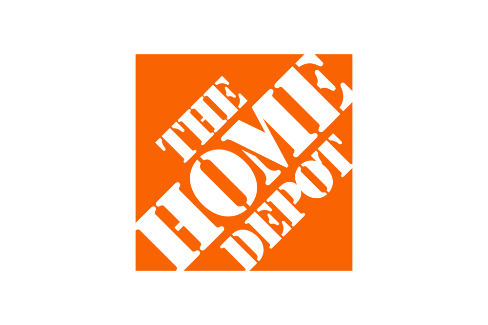 The Home Depot retailer logo for branded website content in LAG